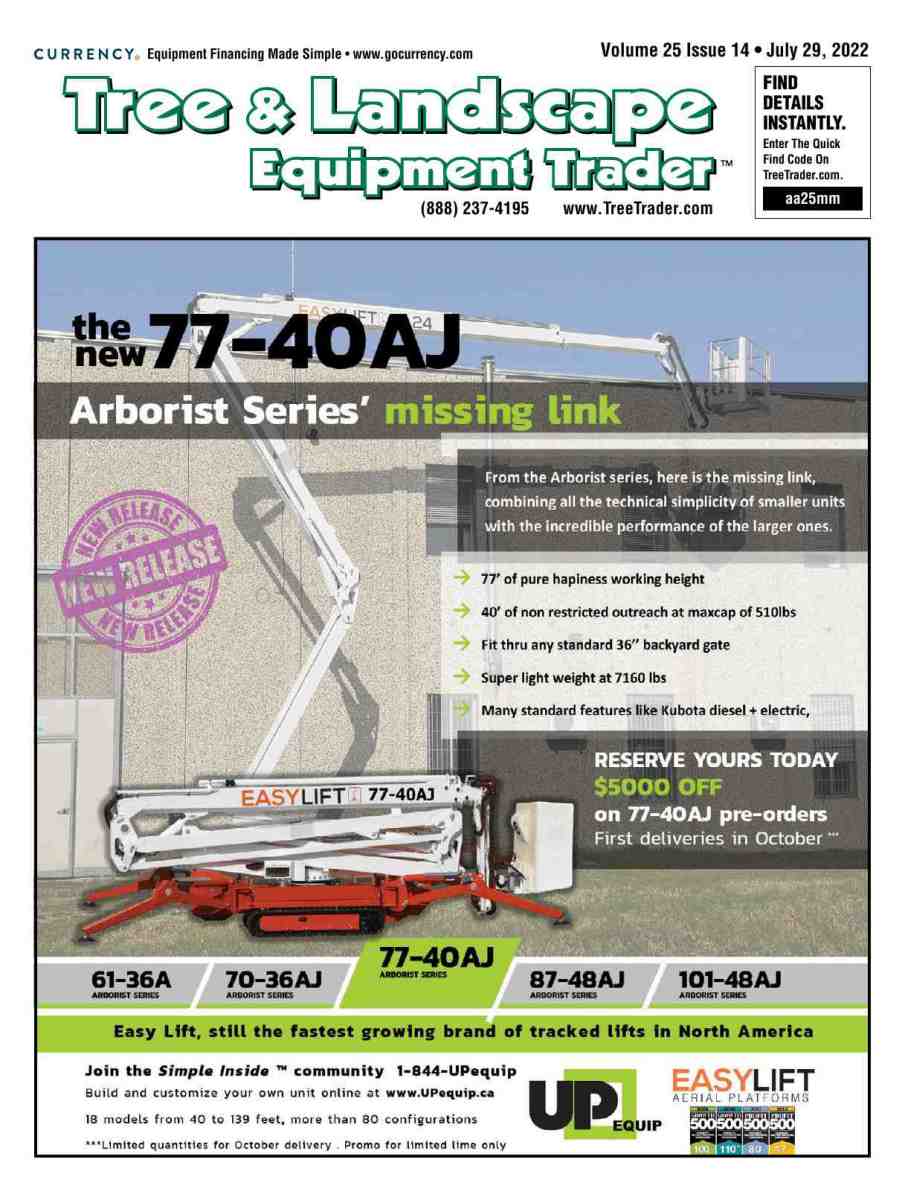 Tree & Landscape Equipment Trader