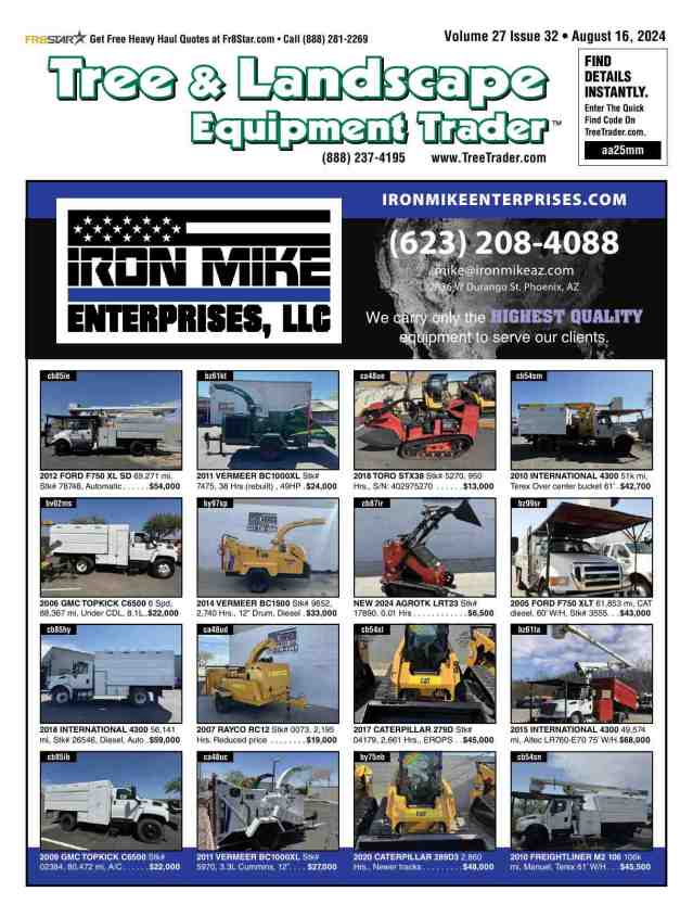 Tree & Landscape Equipment Trader Digital Edition